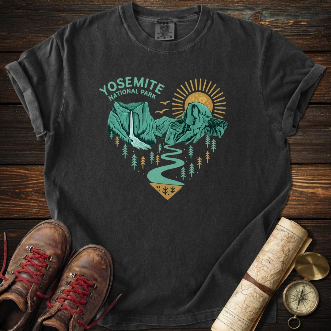 Vintage Yosemite Heart T-Shirt