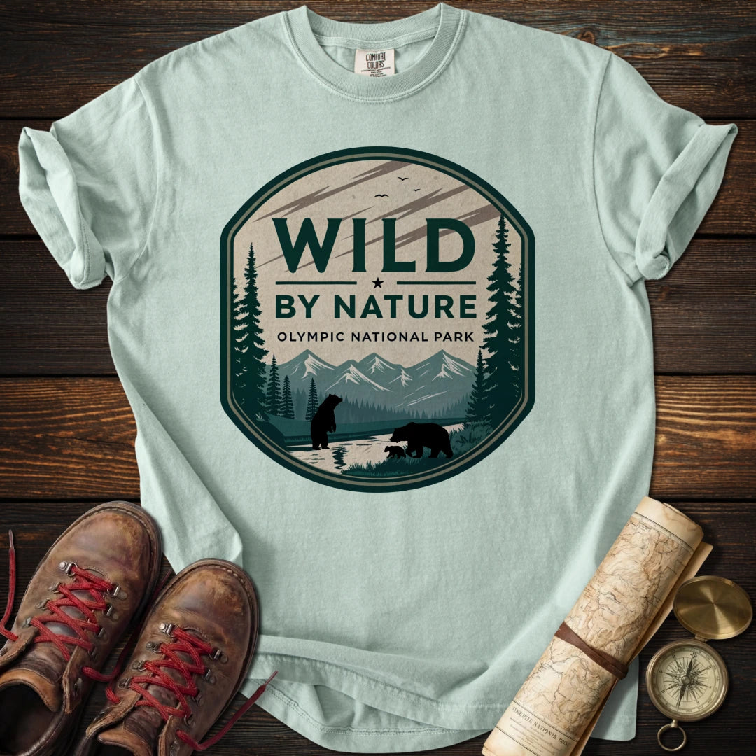 Olympic Wild Nature Bears T-Shirt
