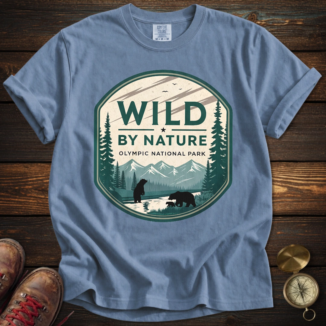 Olympic Wild Nature Bears T-Shirt