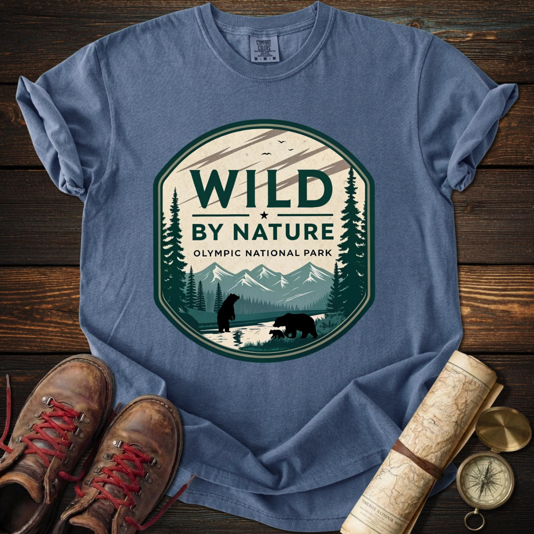 Olympic Wild Nature Bears T-Shirt