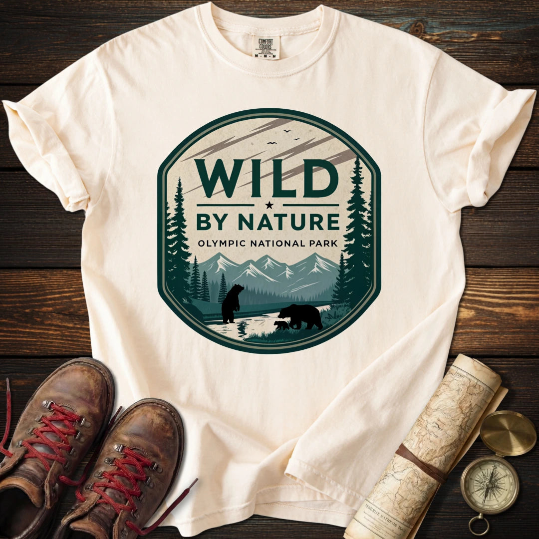 Olympic Wild Nature Bears T-Shirt