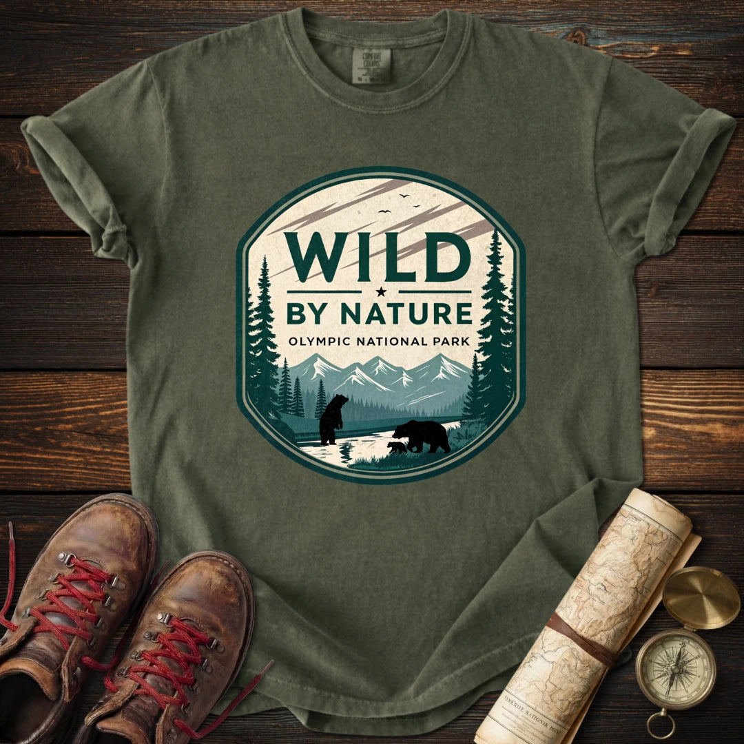 Olympic Wild Nature Bears T-Shirt