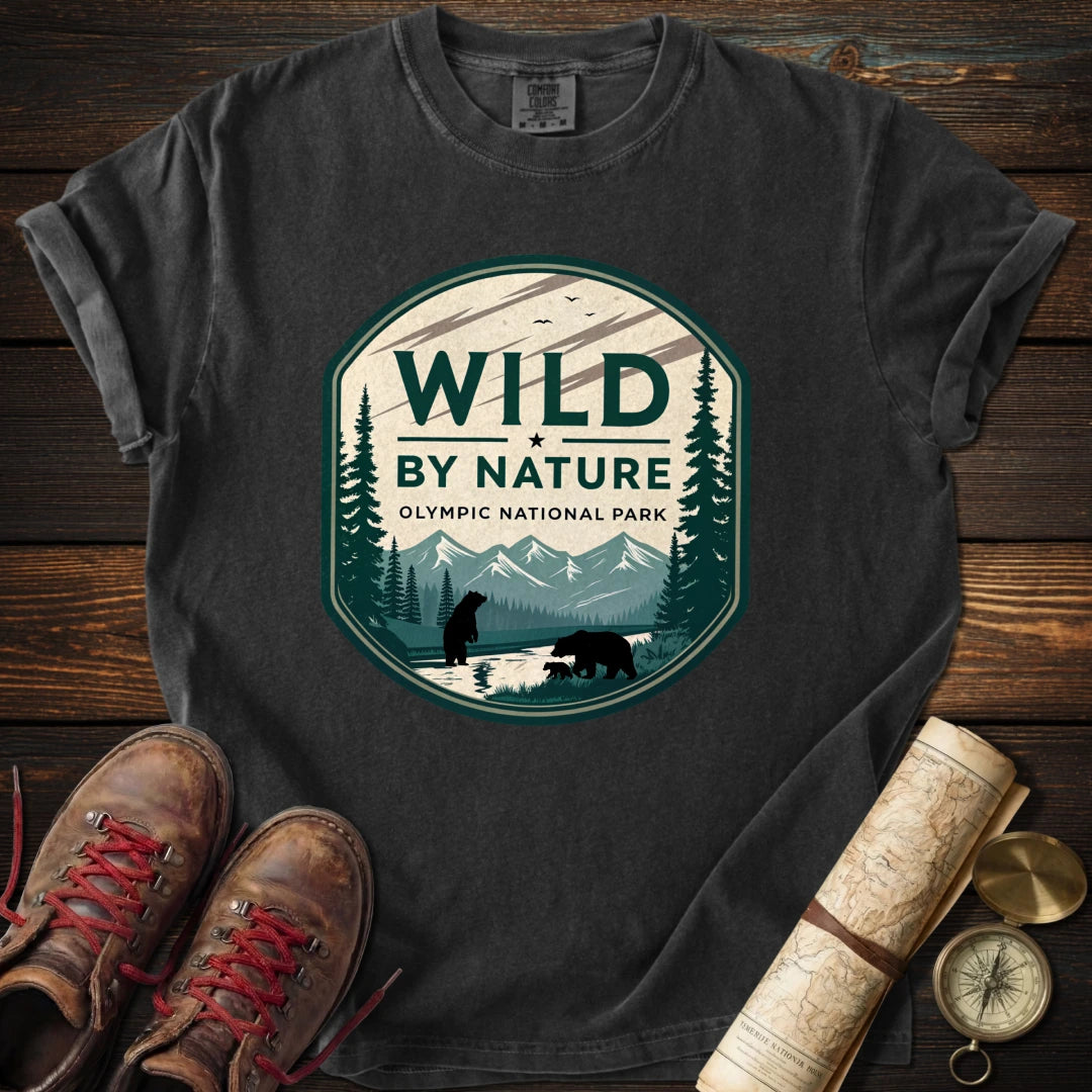 Olympic Wild Nature Bears T-Shirt
