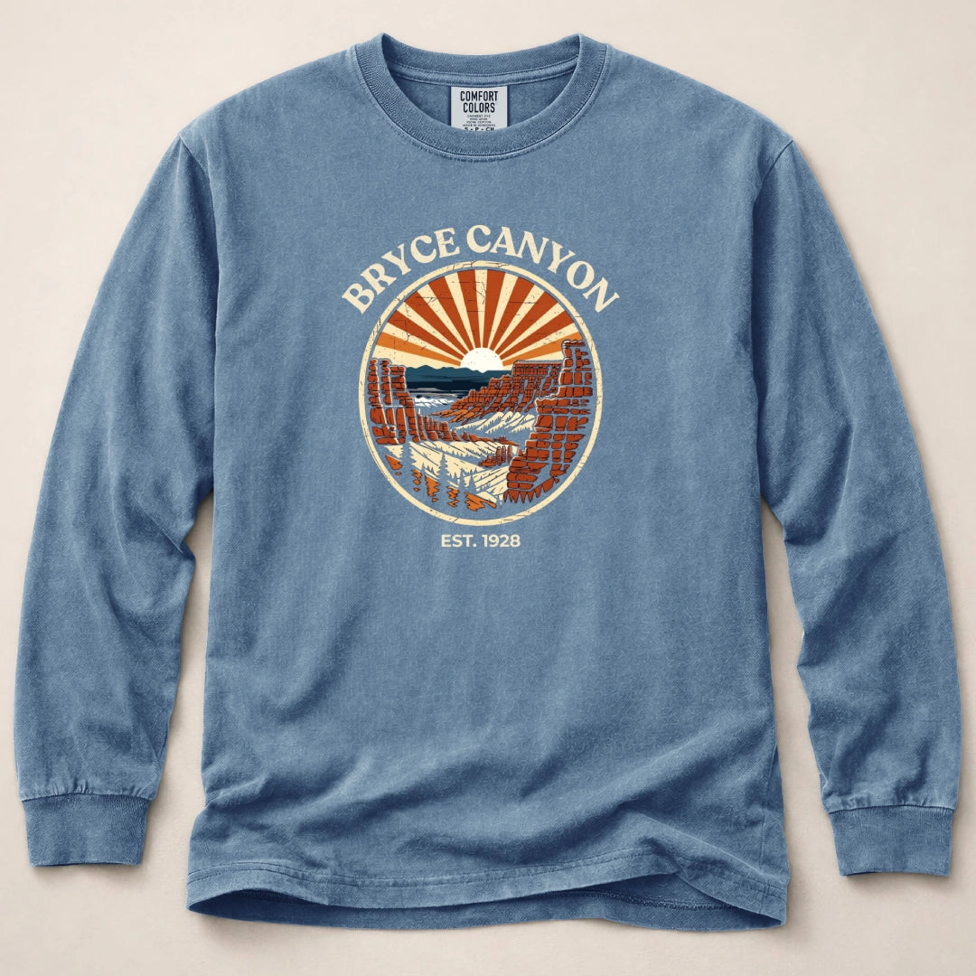 Bryce Canyon Sunburst Long Sleeved T-Shirt
