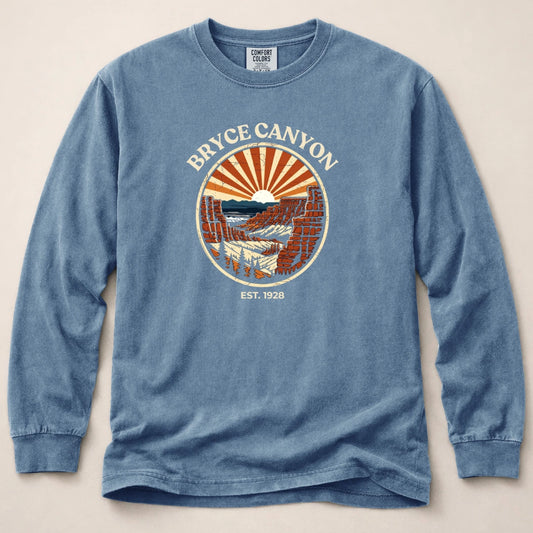 Bryce Canyon Sunburst Long Sleeved T-Shirt