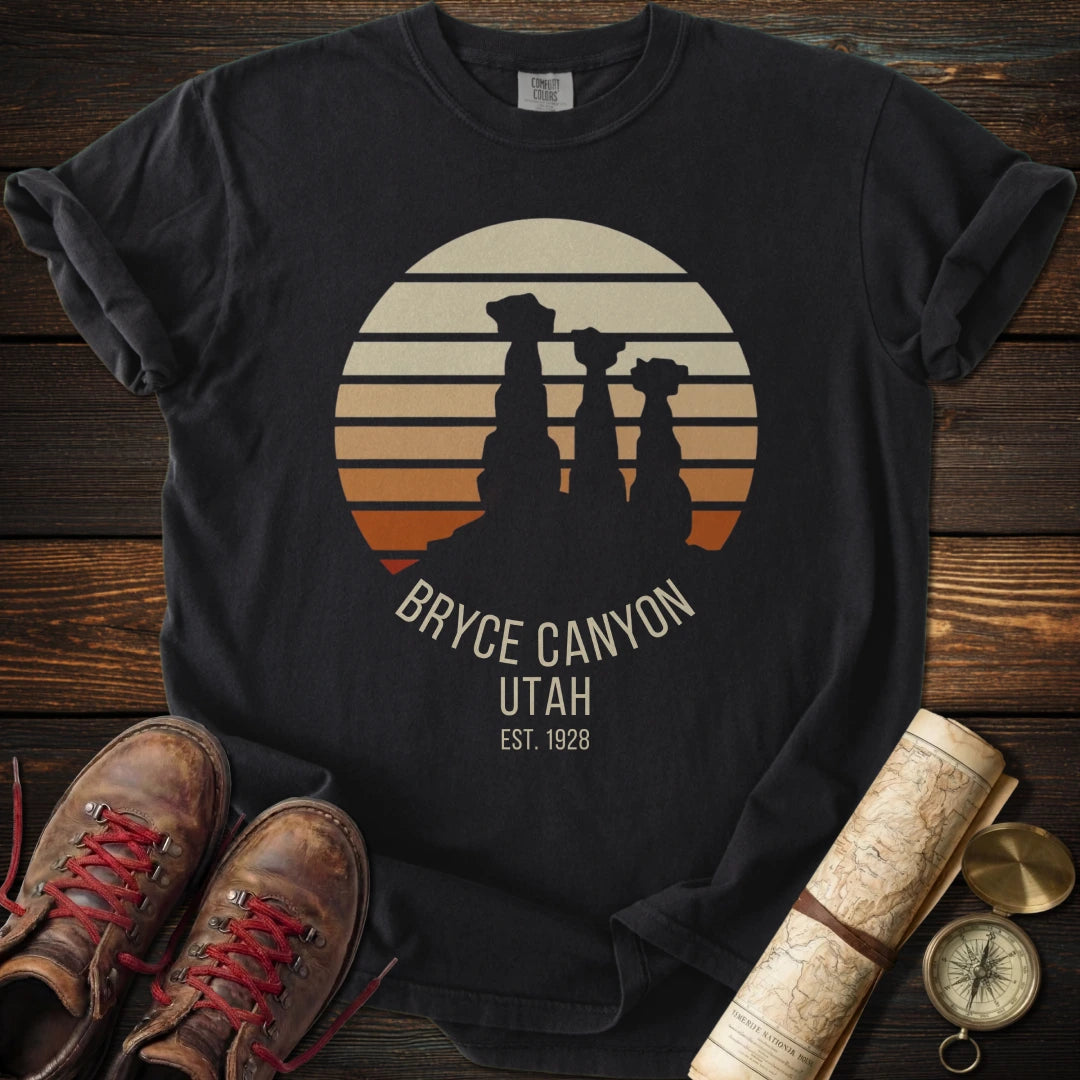 Bryce Canyon Hoodoos Silhouette T-Shirt