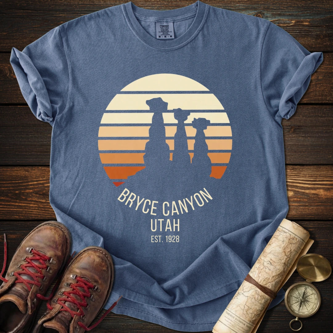 Bryce Canyon Hoodoos Silhouette T-Shirt