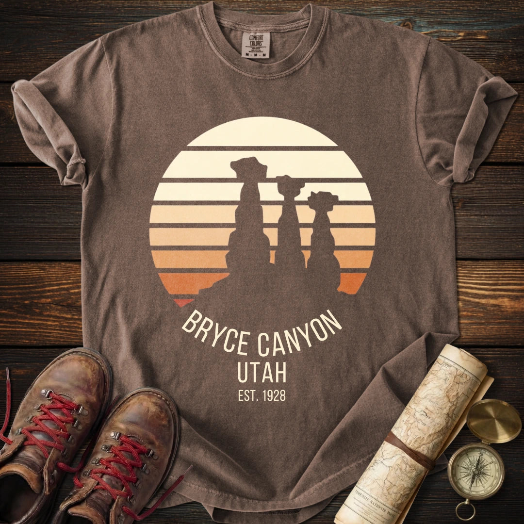 Bryce Canyon Hoodoos Silhouette T-Shirt