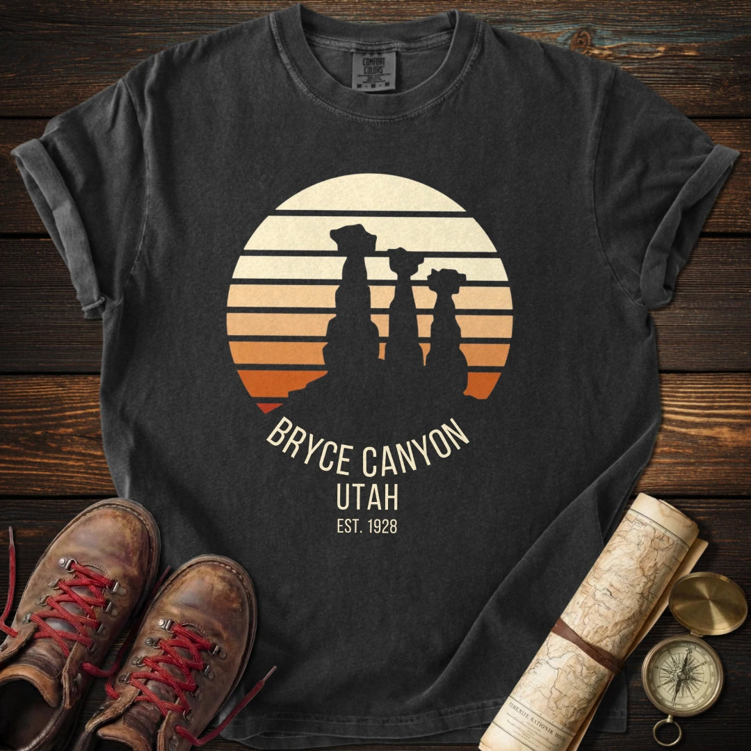 Bryce Canyon Hoodoos Silhouette T-Shirt