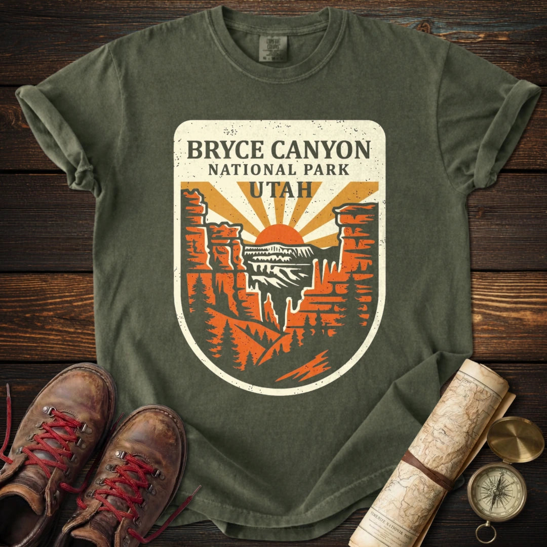 Bryce Canyon Park Badge T-Shirt