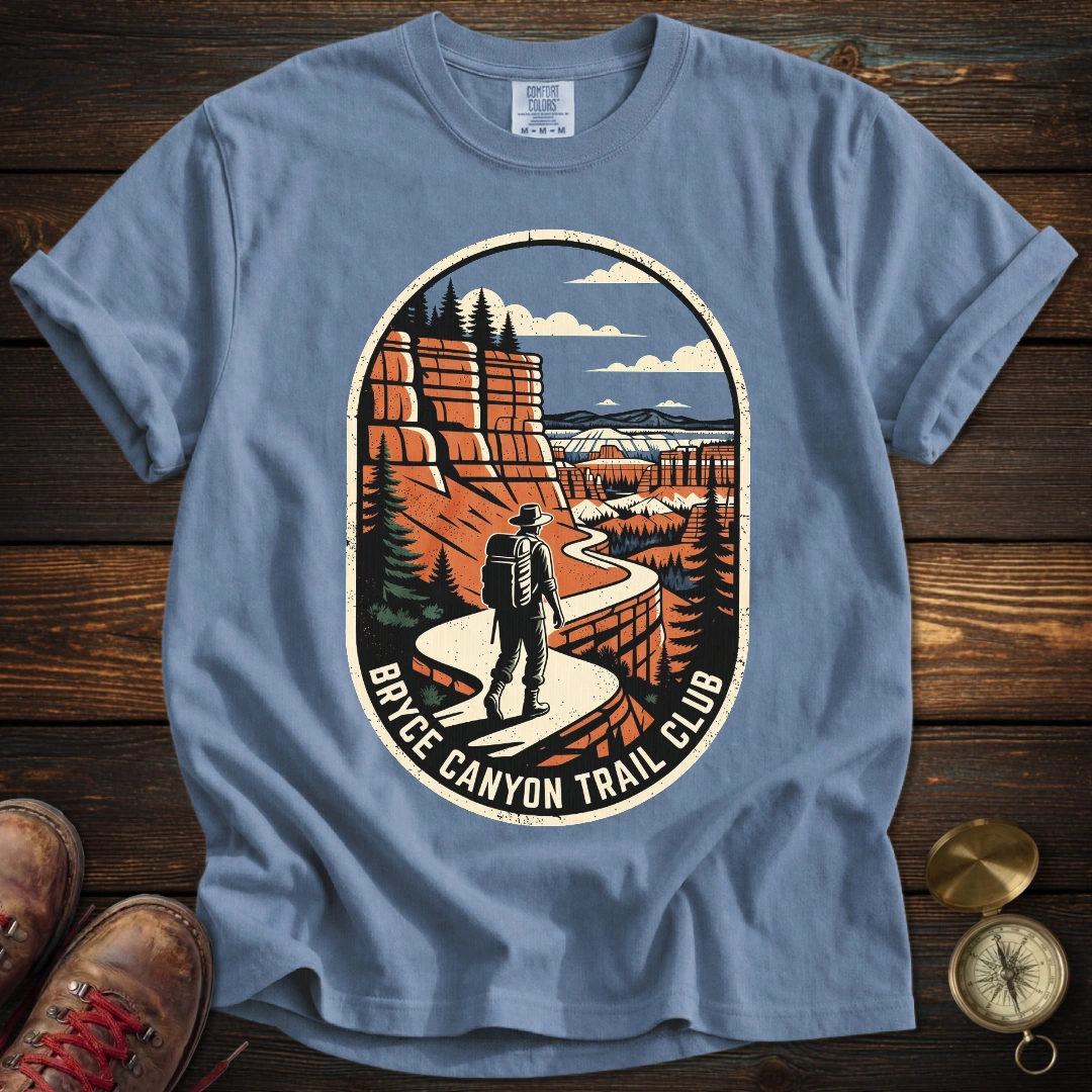 Bryce Canyon Trail Club Blue T-Shirt