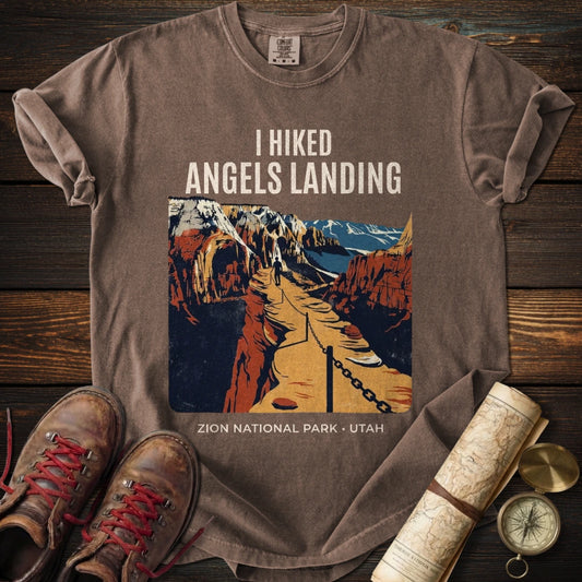 Hiked Angels Landing Zion T-Shirt