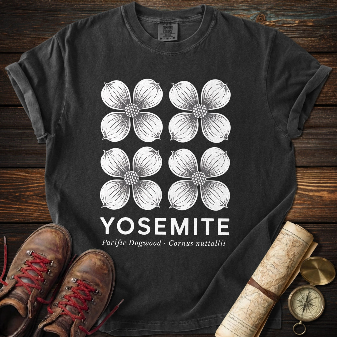 Yosemite Dogwood Minimalist T-Shirt