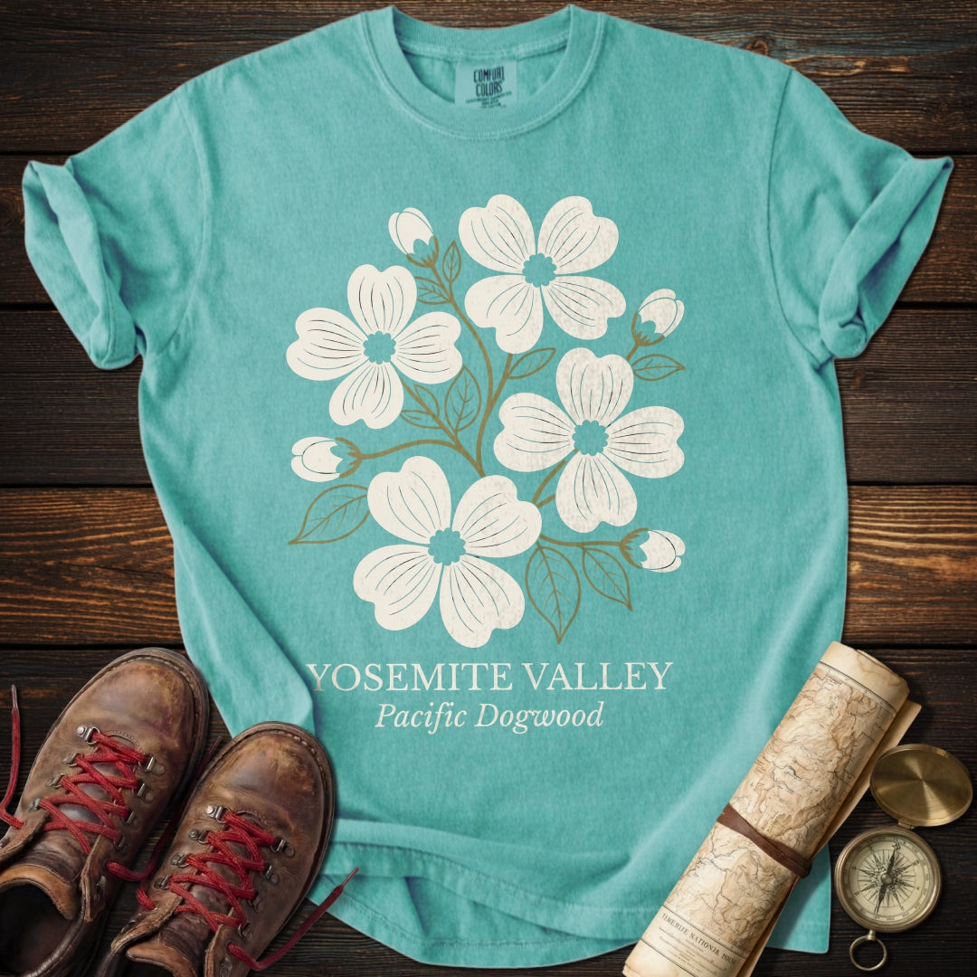 Yosemite Valley Dogwood Floral T-Shirt