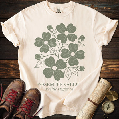 Yosemite Dogwood Tonal Green T-Shirt