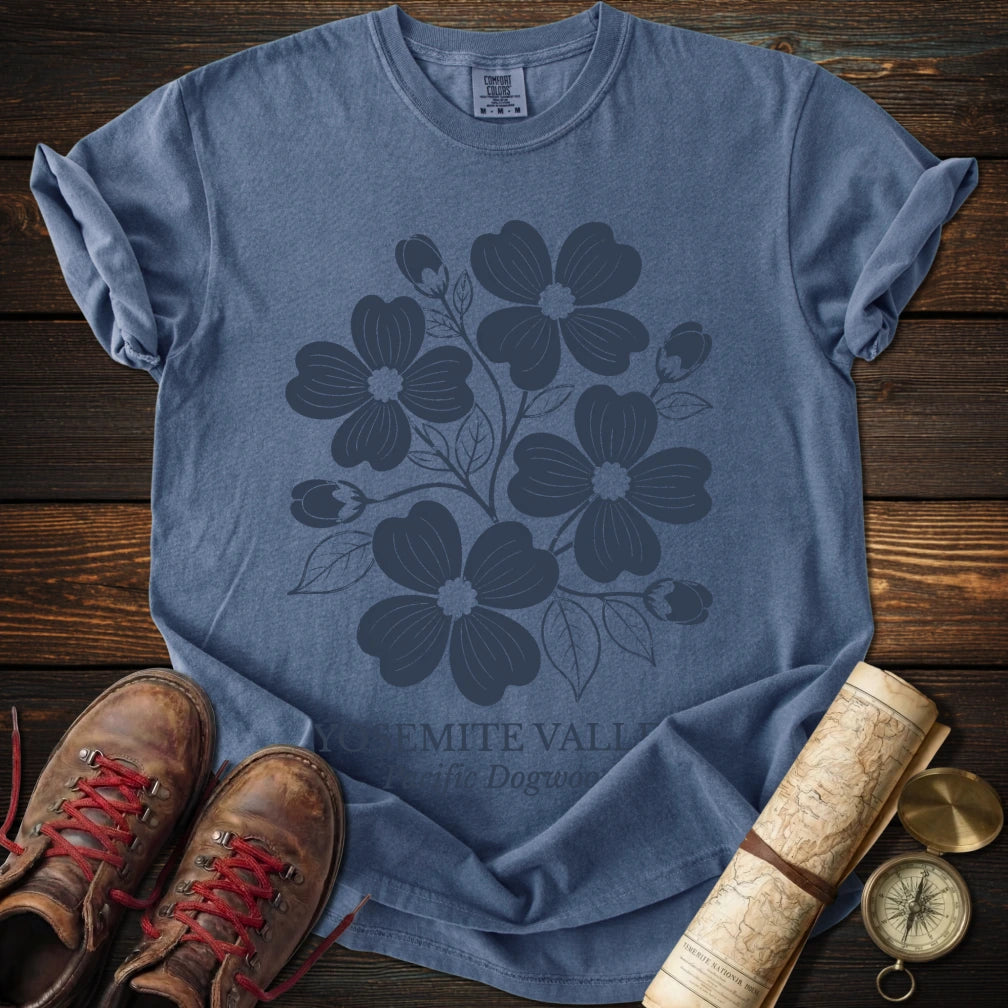 Yosemite Valley Pacific Dogwood T-Shirt