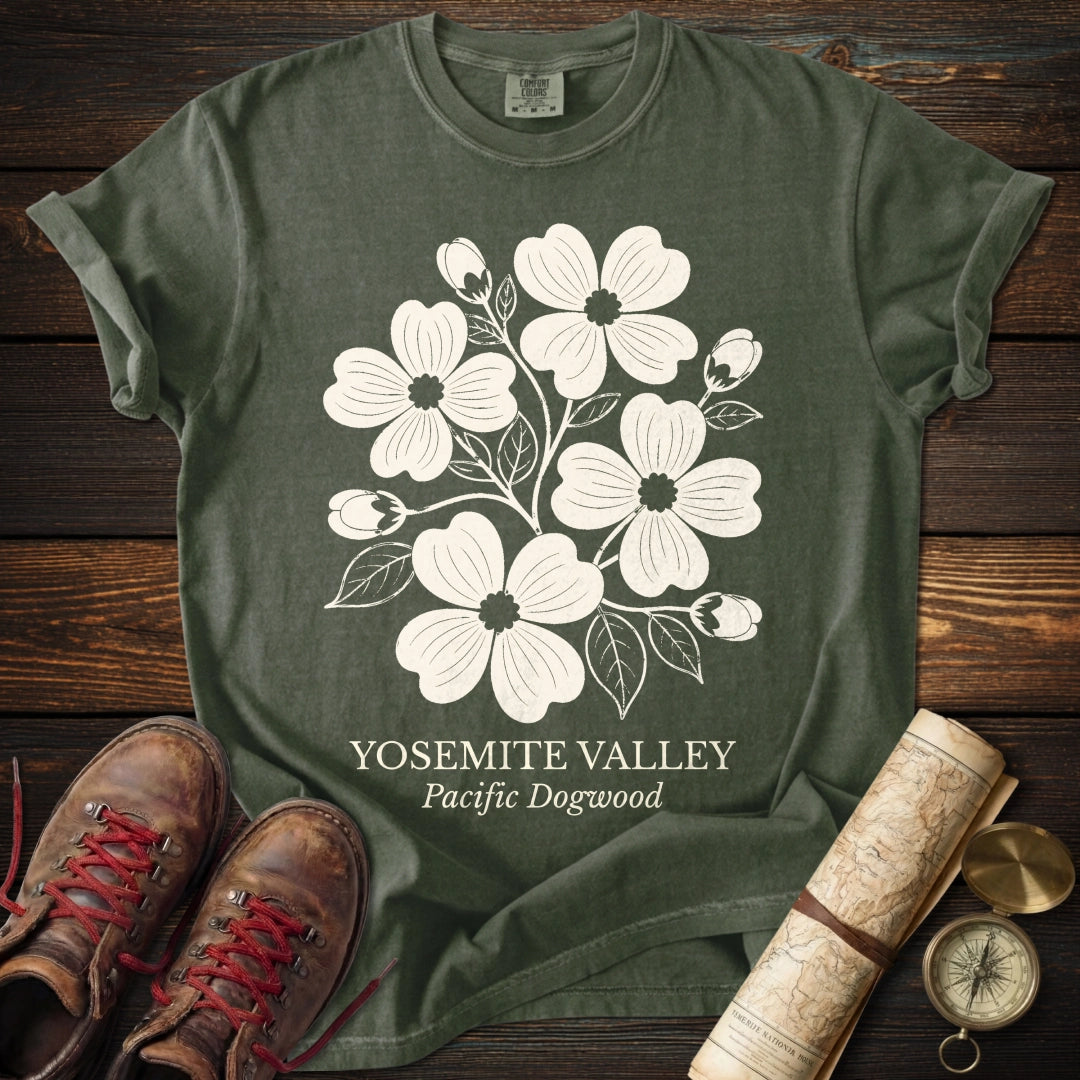 Yosemite Valley Pacific Dogwood T-Shirt