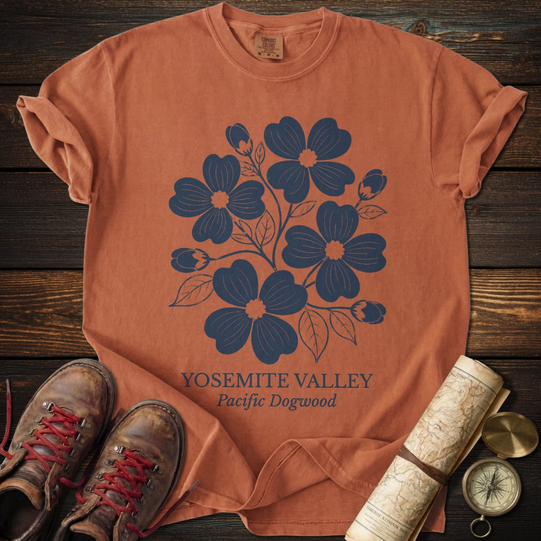 Yosemite Valley Pacific Dogwood T-Shirt