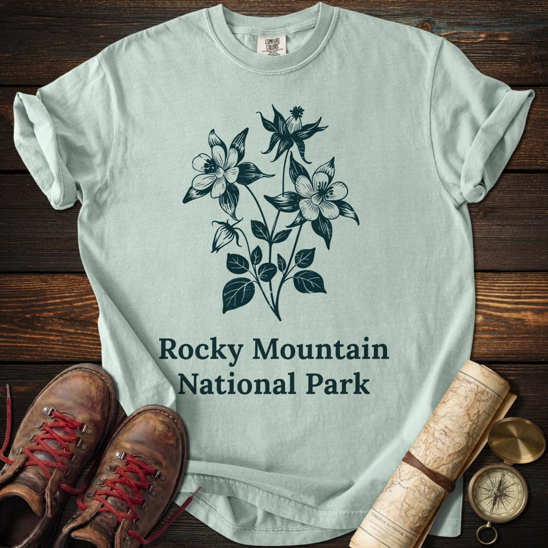 Rocky Mountain Columbine T-Shirt