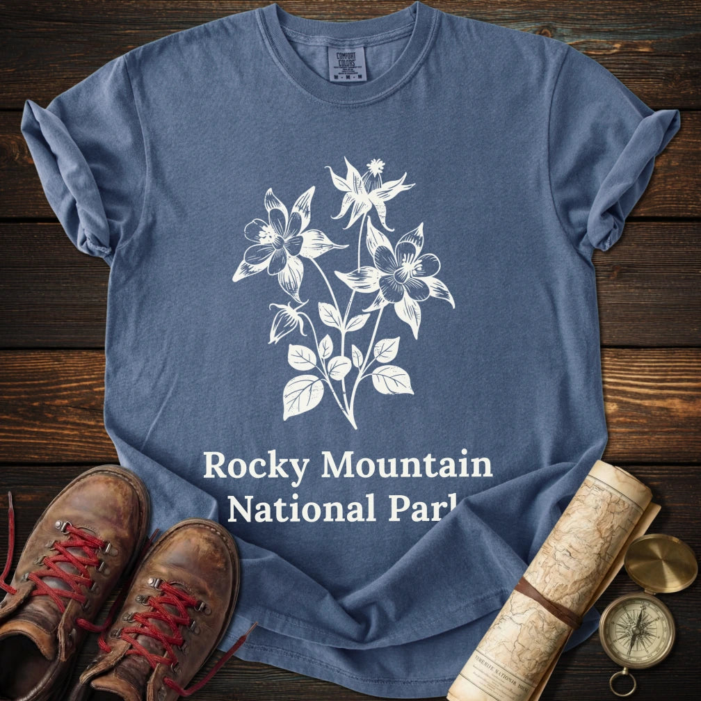 Rocky Mountain Columbine T-Shirt