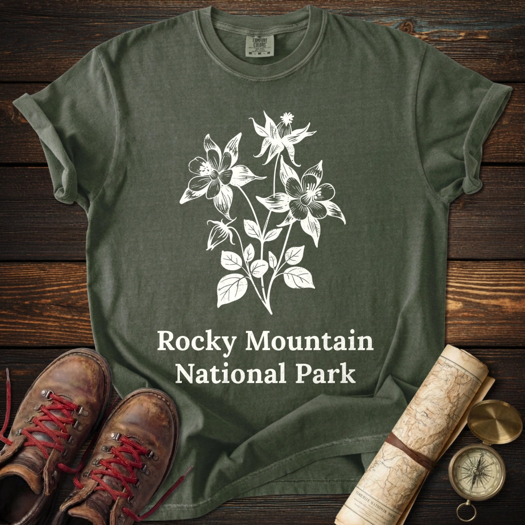 Rocky Mountain Columbine T-Shirt
