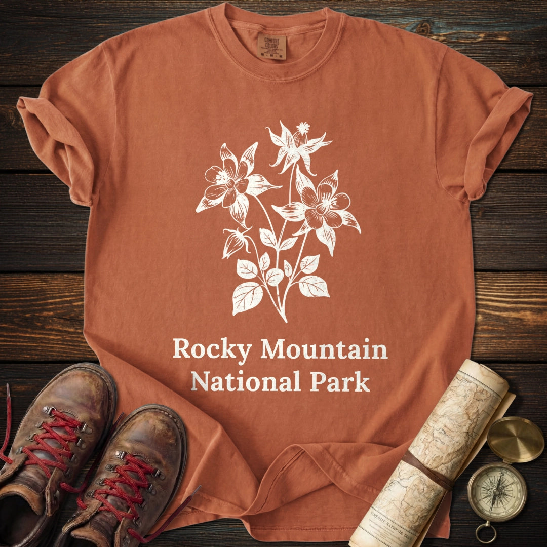 Rocky Mountain Columbine T-Shirt