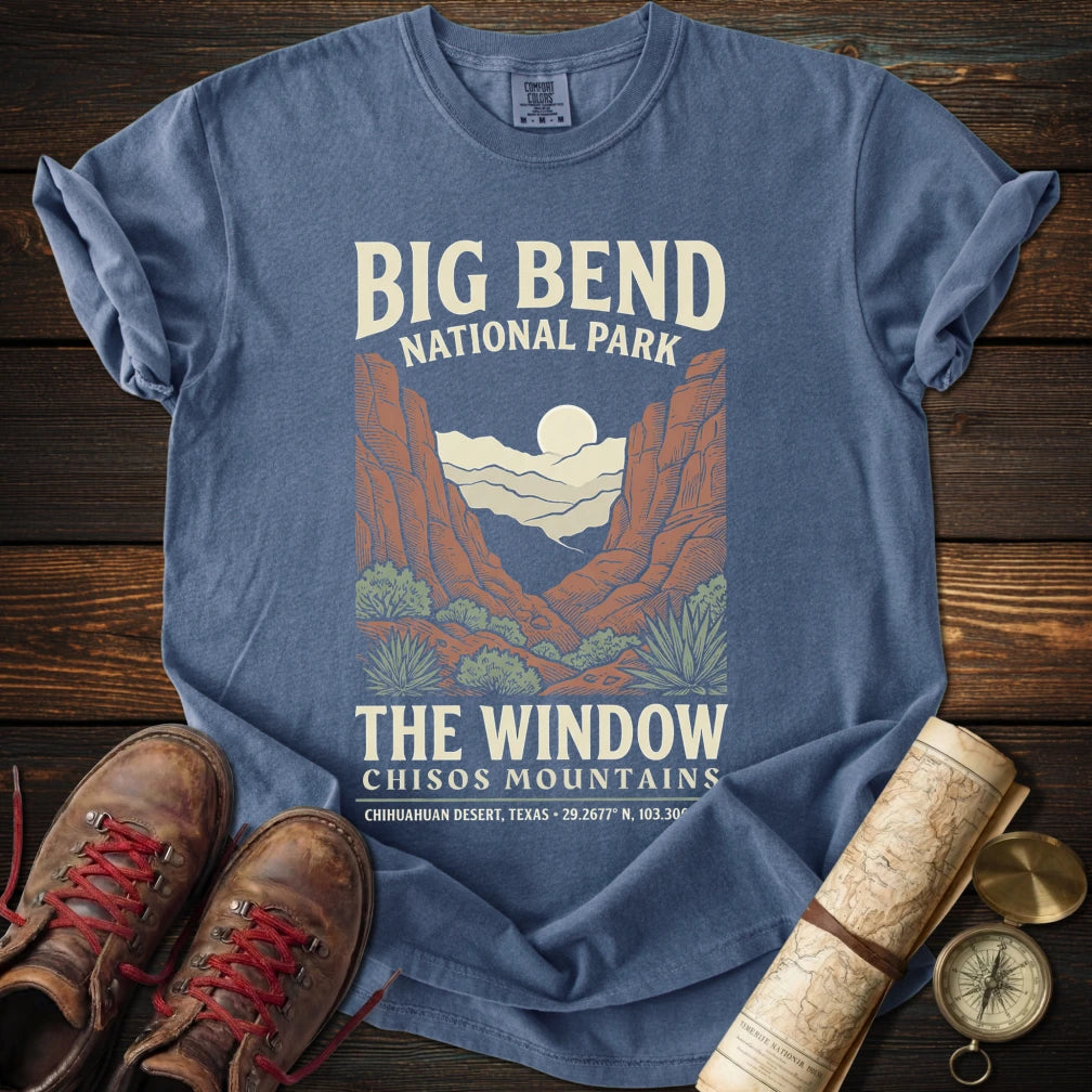 Big Bend Park Window T-Shirt