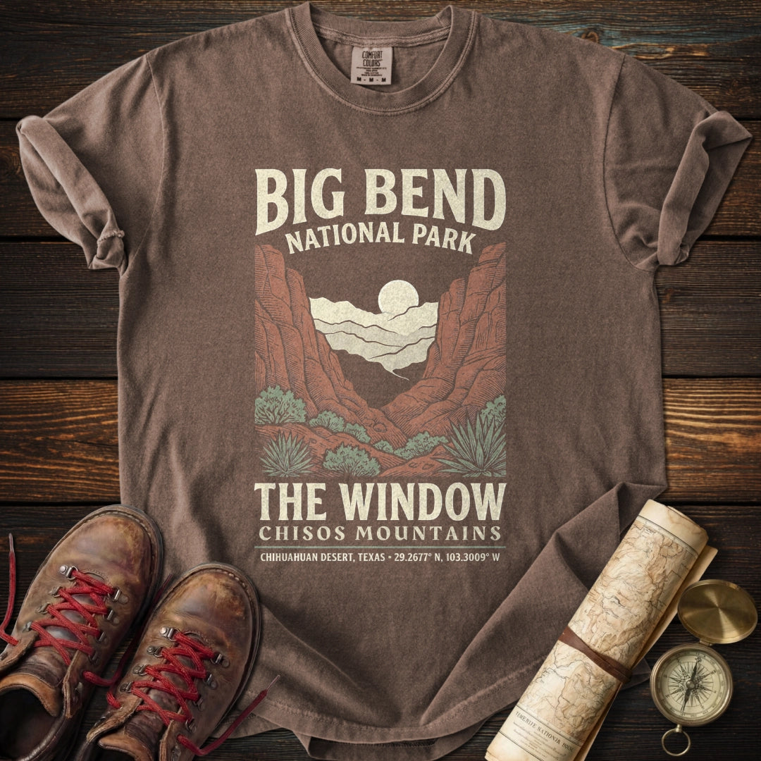 Big Bend Park Window T-Shirt