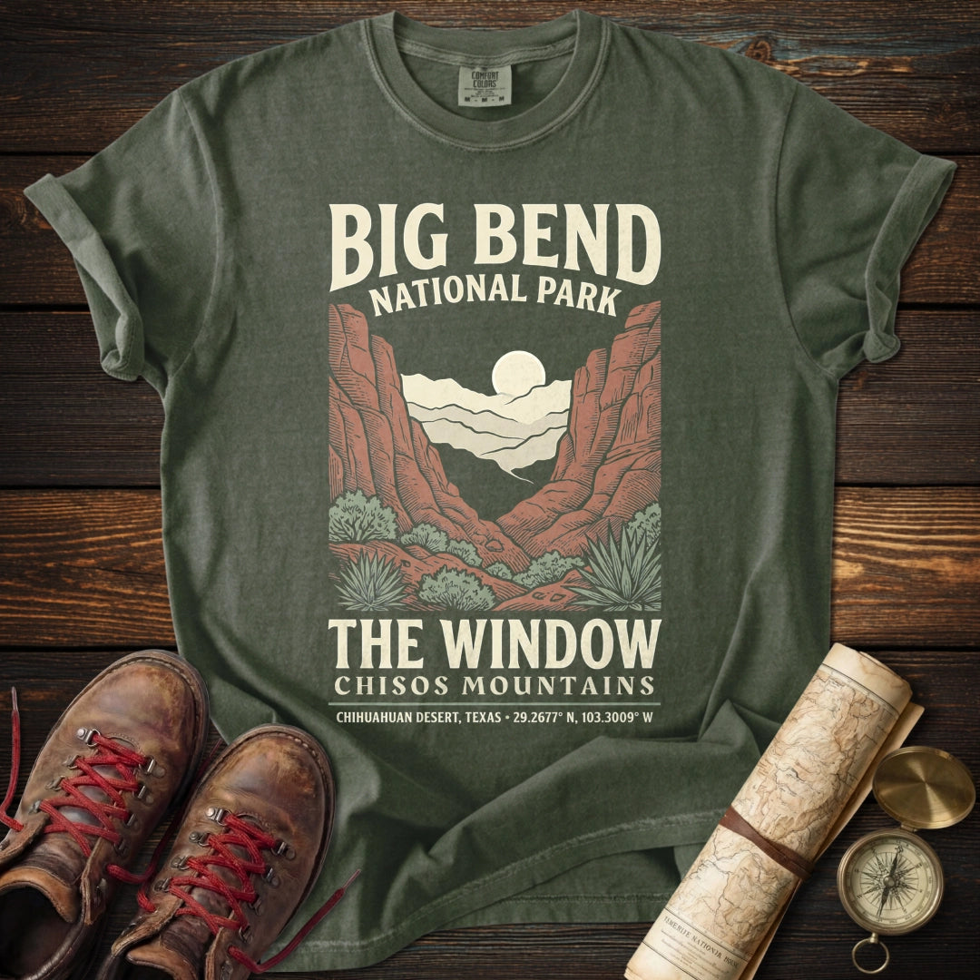 Big Bend Park Window T-Shirt