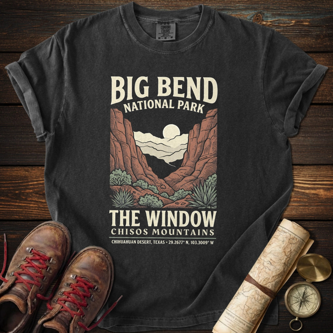 Big Bend Park Window T-Shirt
