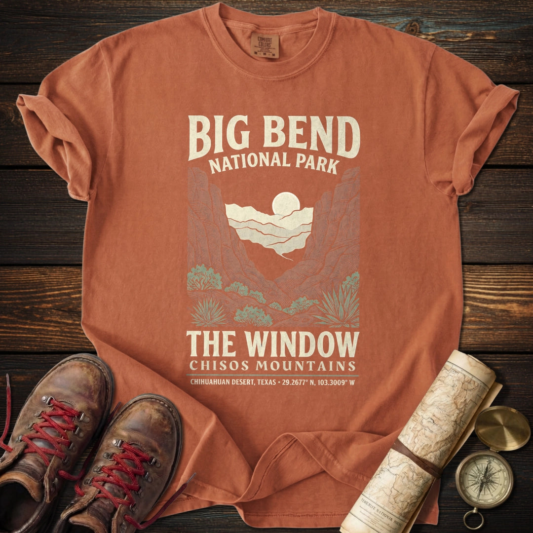 Big Bend Park Window T-Shirt