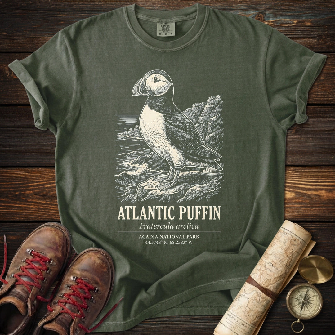Atlantic Puffin Acadia Park T-Shirt