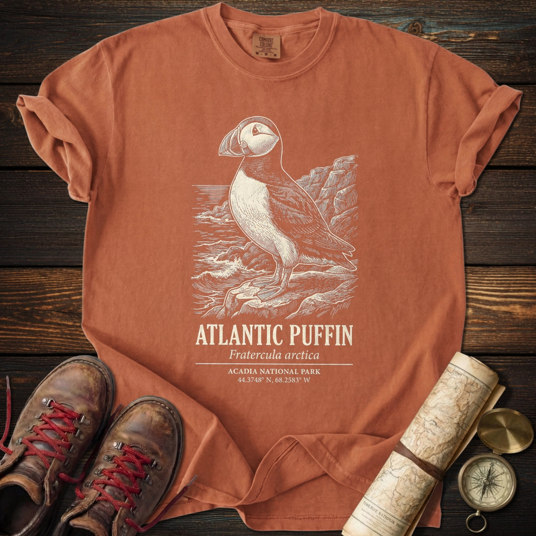 Atlantic Puffin Acadia Park T-Shirt