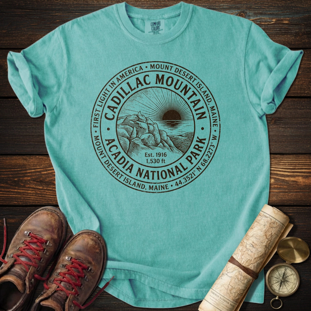 Cadillac Mountain First Light T-Shirt