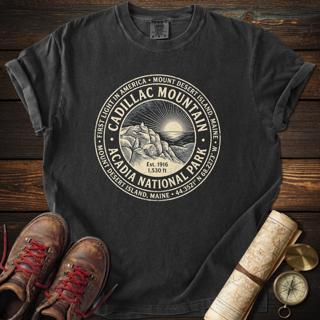 Cadillac Mountain First Light T-Shirt