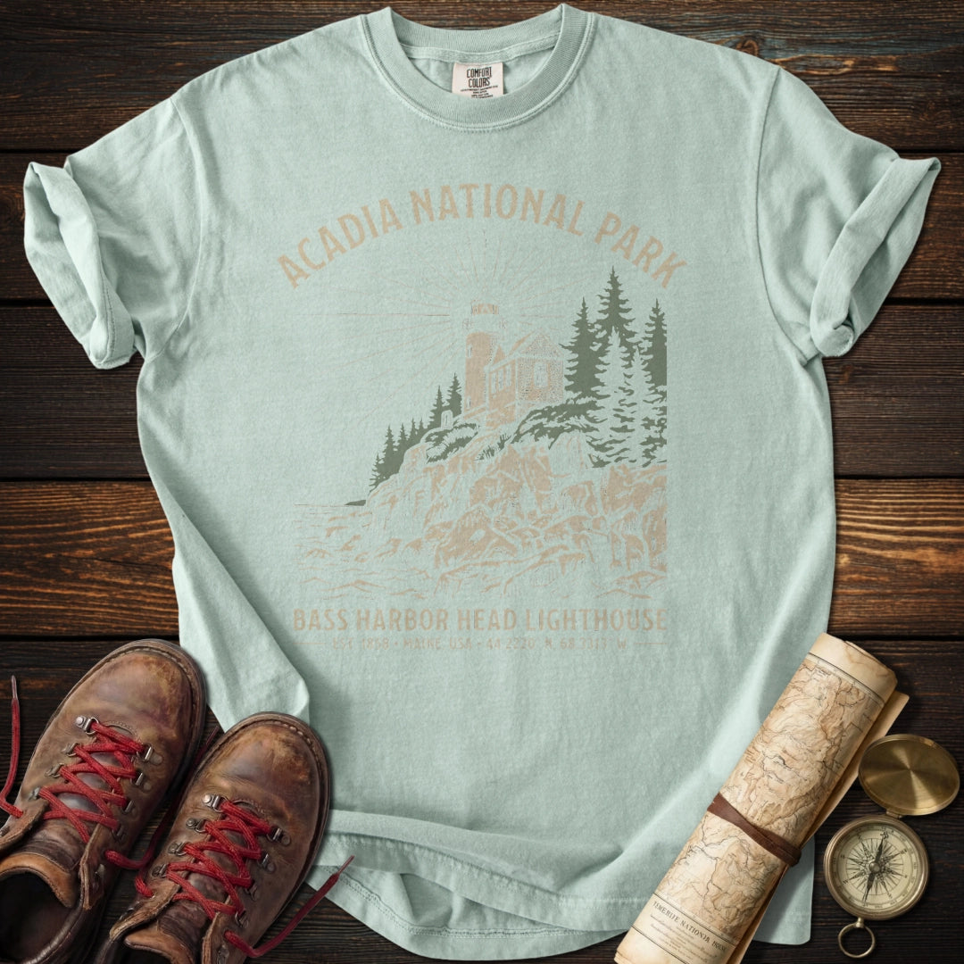 Acadia Bass Harbor Lighthouse T-Shirt