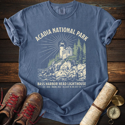 Acadia Bass Harbor Lighthouse T-Shirt
