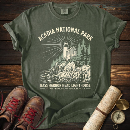 Acadia Bass Harbor Lighthouse T-Shirt