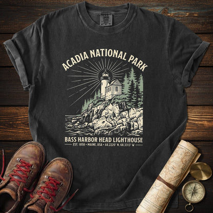 Acadia Bass Harbor Lighthouse T-Shirt