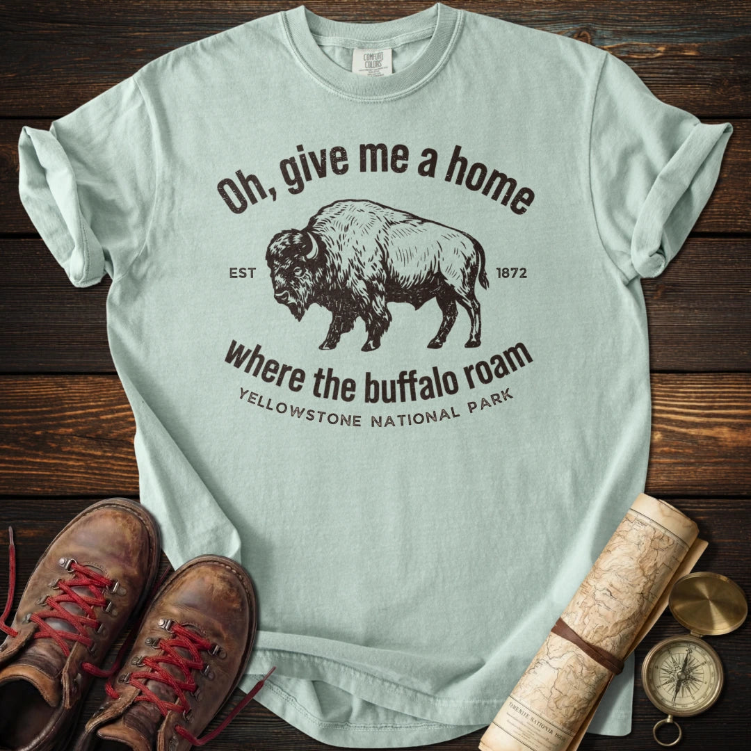 Yellowstone - Where the Buffalo Roam T-Shirt