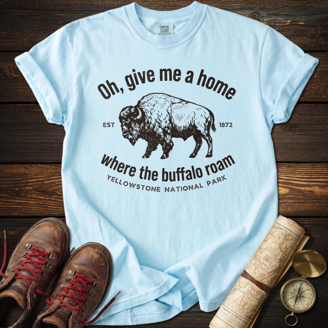 Yellowstone - Where the Buffalo Roam T-Shirt