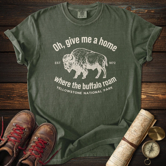 Yellowstone - Where the Buffalo Roam T-Shirt