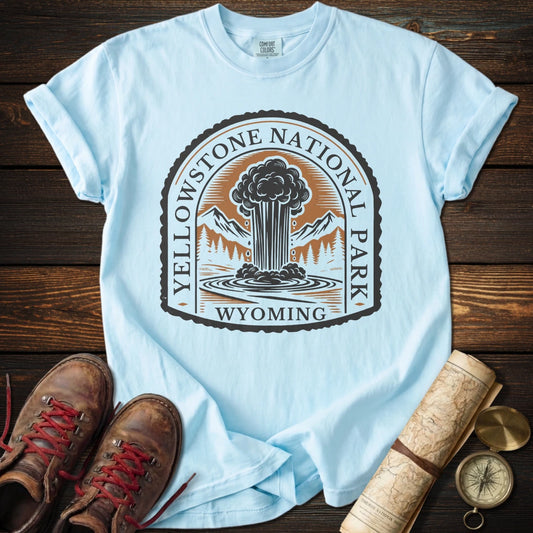 Yellowstone Old Faithful Wyoming T-Shirt