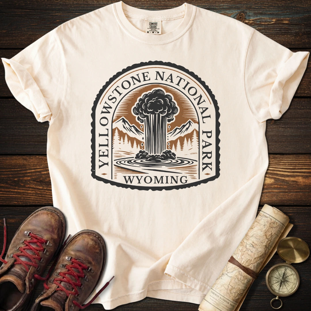Yellowstone Old Faithful Wyoming T-Shirt