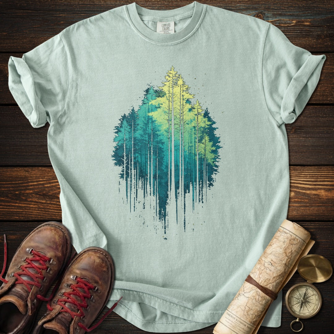 Misty Twilight Pines T-Shirt