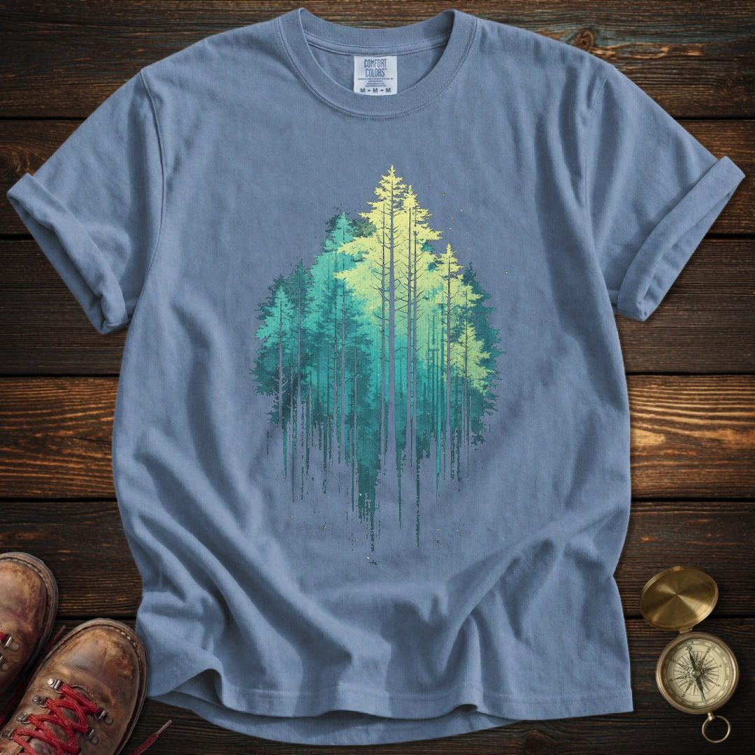 Misty Twilight Pines T-Shirt