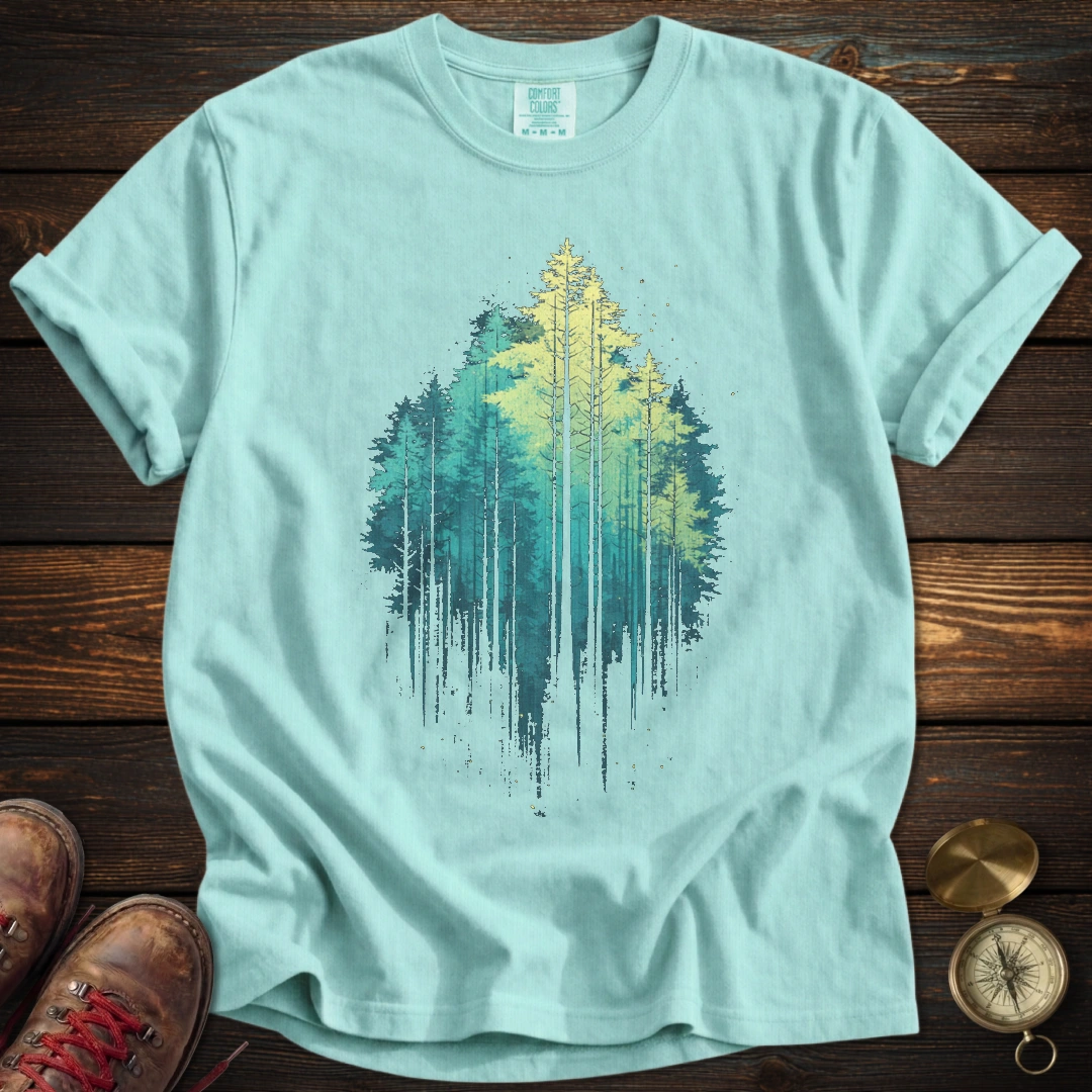 Misty Twilight Pines T-Shirt