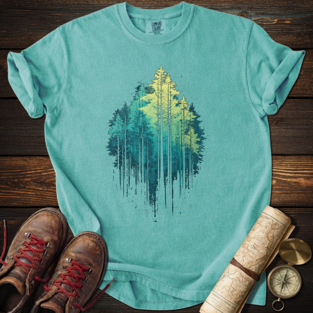 Misty Twilight Pines T-Shirt