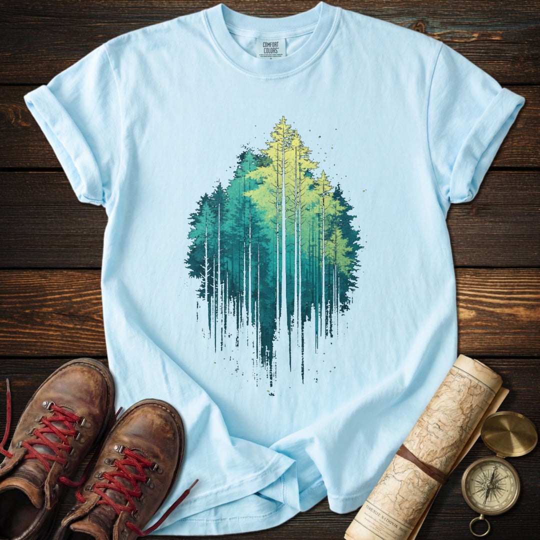 Misty Twilight Pines T-Shirt