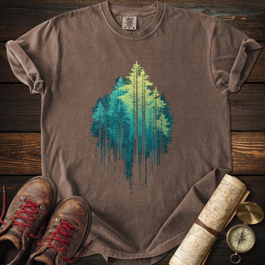Misty Twilight Pines T-Shirt